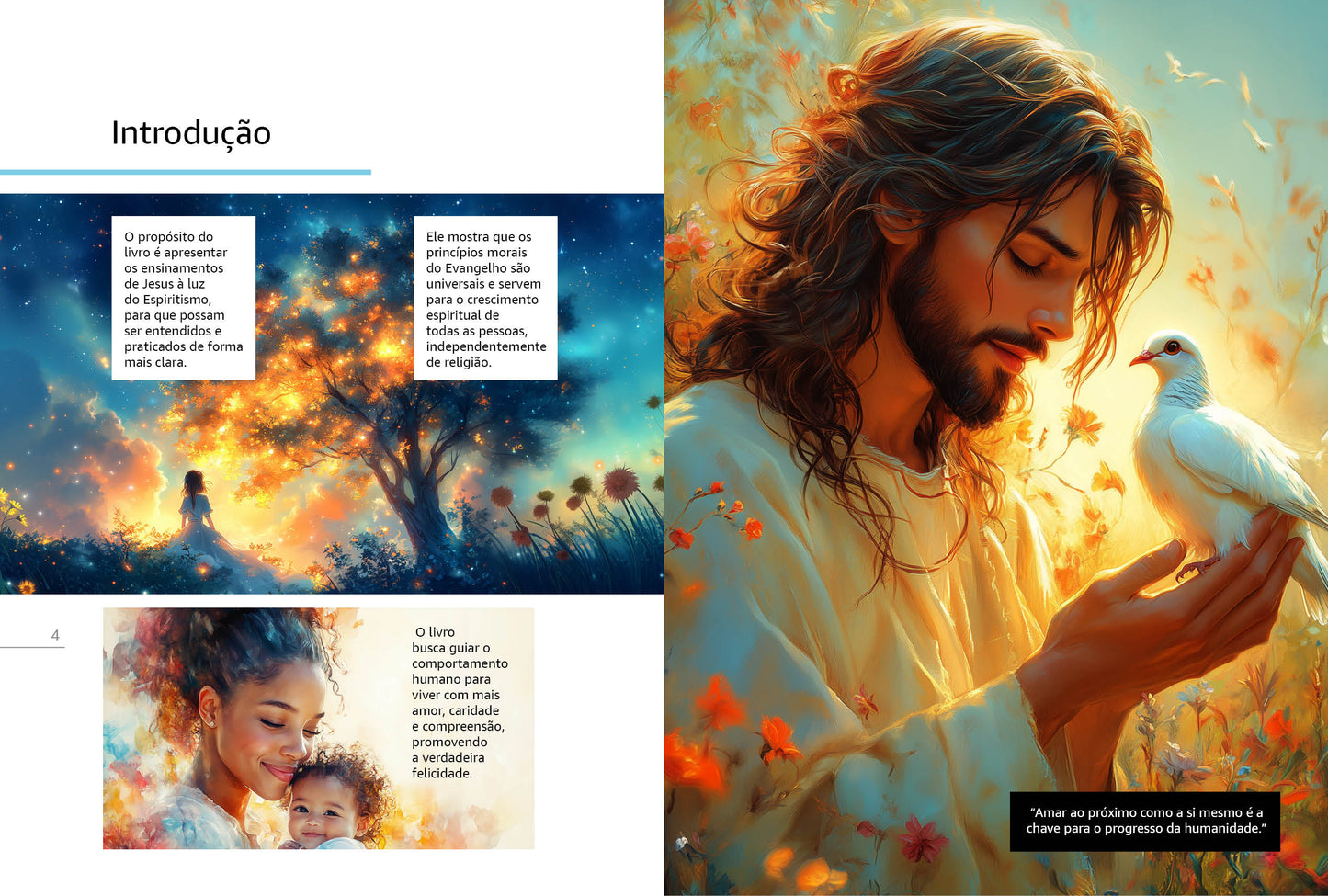 Cidades Espirituais + Amigos Espirituais + Evangelho Ilustrado (3 livros)