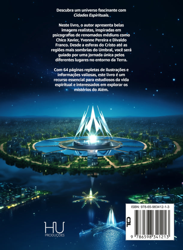 Cidades Espirituais + Amigos Espirituais + Evangelho Ilustrado (3 livros)