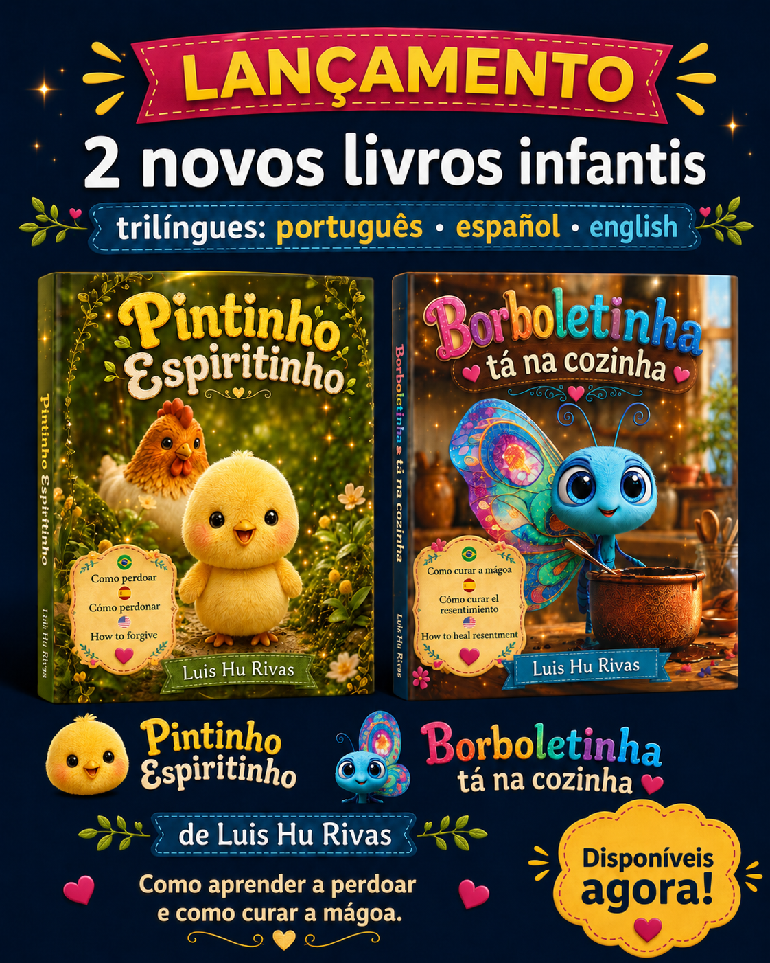 Pintinho Espiritinho e Borboletinha tá na Cozinha