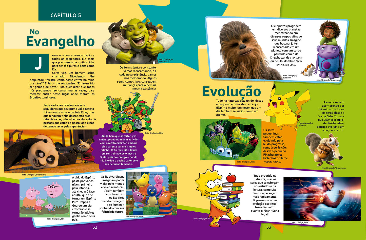 PRÉ-VENDA - Doutrina Espírita para Jovens Leitores - em clássicos dos quadrinhos, games, cinema e televisão