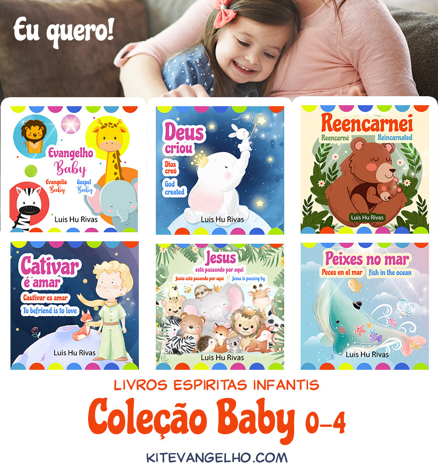 E-book - Reencarnei (Coleção Evangelho Baby)