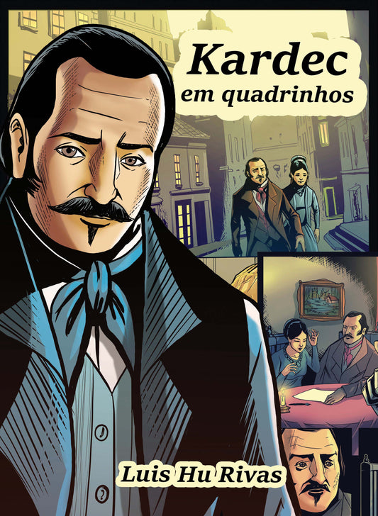 E-book - Kardec em quadrinhos: Histórias do Codificador em belas ilustrações