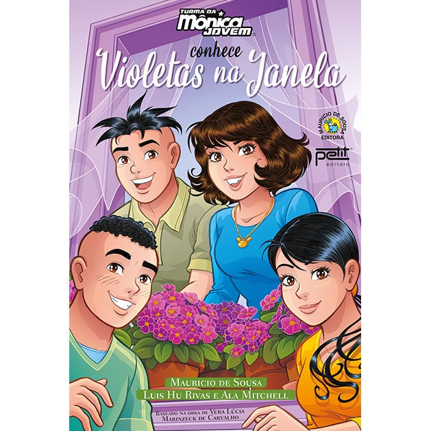 Turma da Mônica Jovem Conhece Violetas Na Janela